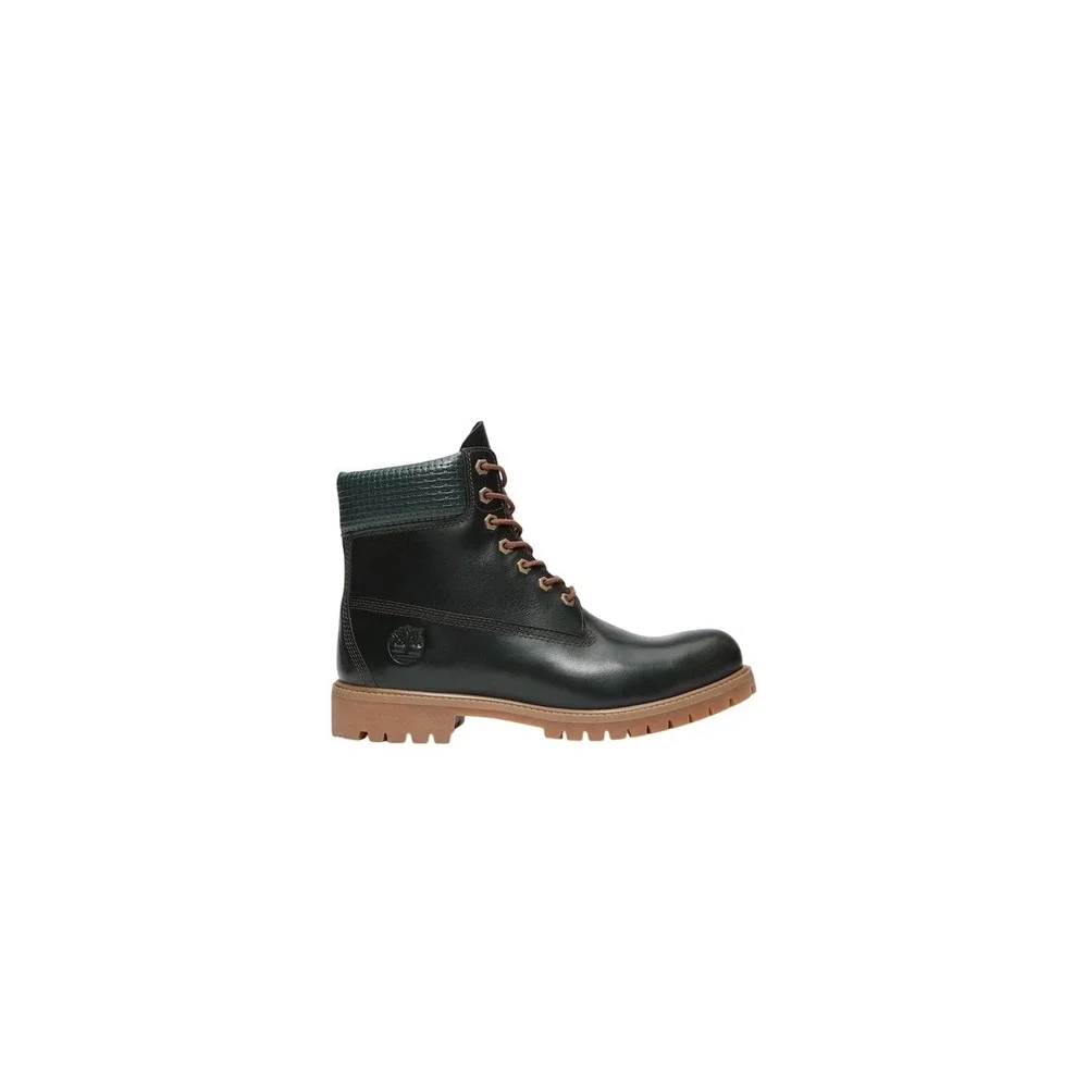 Timberland Premium 6 inch Waterproof Boot Dk Green Full Grain TB‎ 0A2P6W EEQ 8